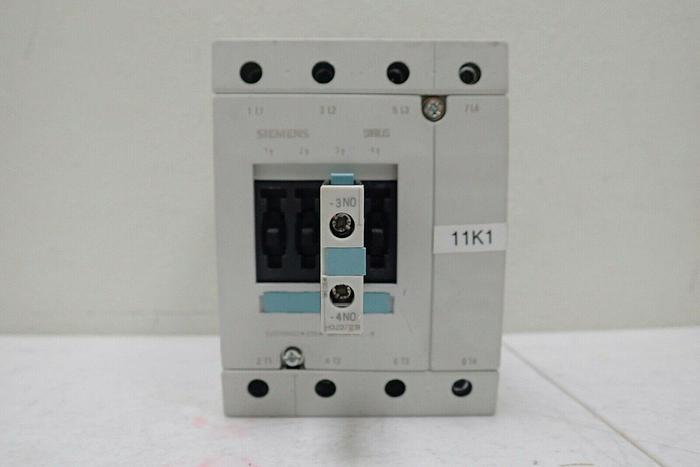 Used Siemens 3RT1344-1AP00 SIRIUS Contactor w/ 3RH1921-1CA10 Auxiliary Contact Block 4011209368996