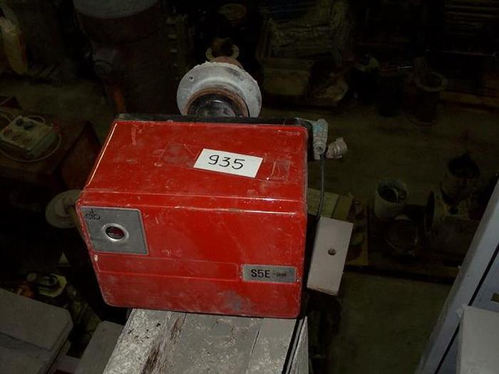 Used GAS BURNER UNIGAS MOD. S5 E