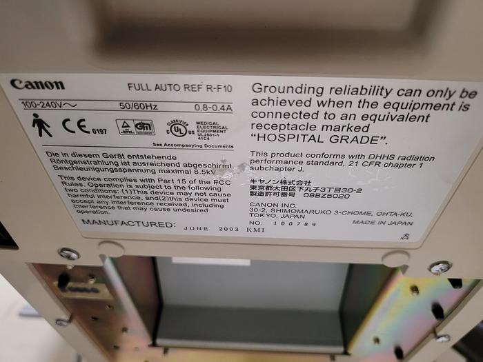 Used Canon RF-10