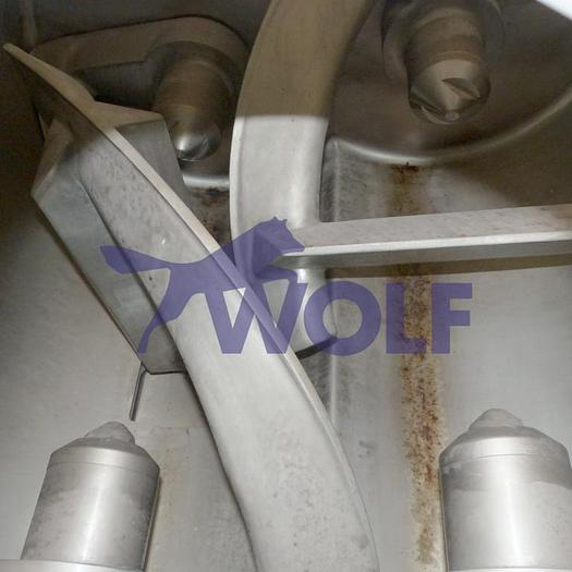 Used Double-Z Kneader STEINER APPARATEBAU - type DZK-1000, in stainless steel, year of manufacture 2010.