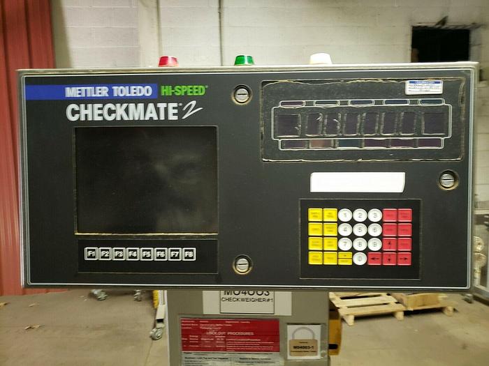 Used Mettler Toledo Checkmate 2 checkweigher