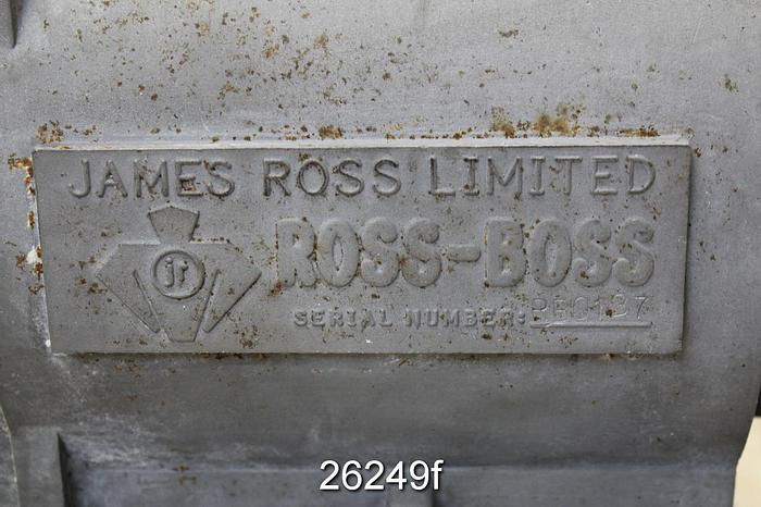Used James Ross Limited Doctor Oscillator, With 0.5Hp Model CNVMS05-6125DBY, 493/1 Ratio #26249