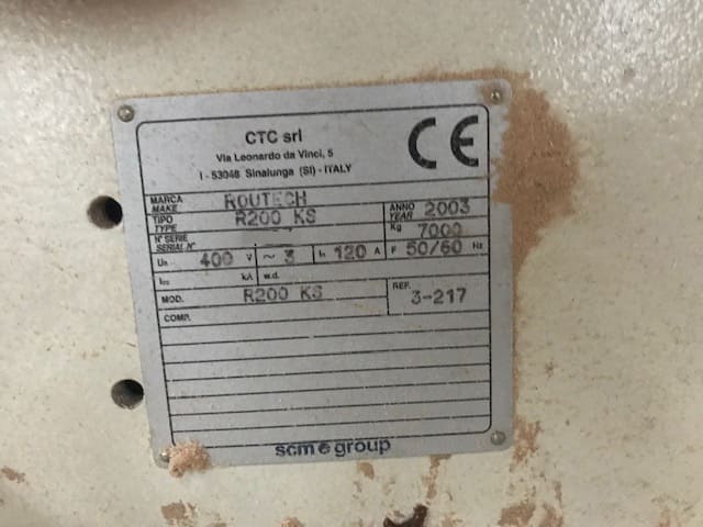 Used ROUTECH R200 KS - 2003