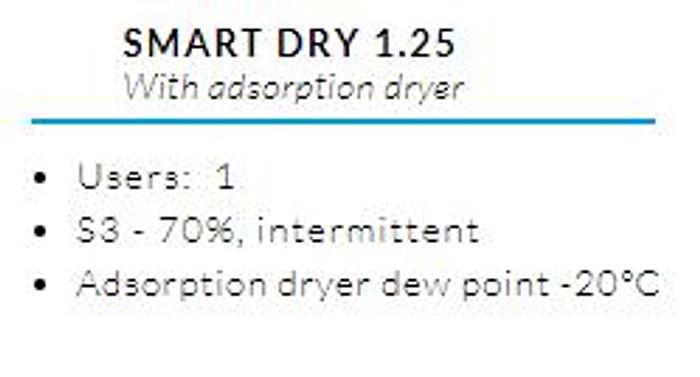 Compressore industriale GENTILIN CLINIC AIR 1.25