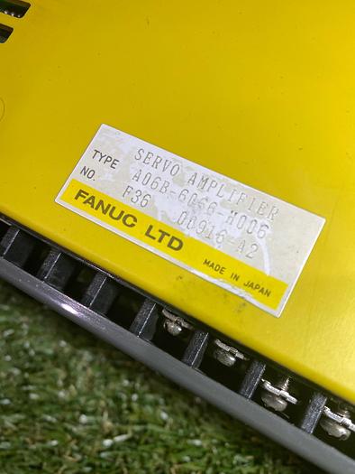 Used Fanuc Servo Amplifier A06B-6066-H006