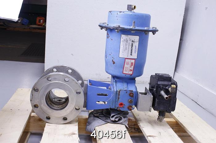 Used Neles Jamesbury 4" V-ball Valve #40456