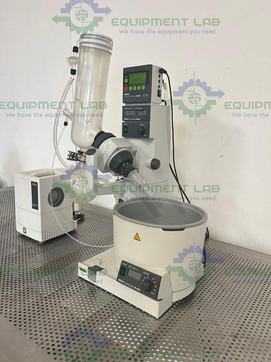Used Buchi R-205 Rotavapor w/ Buchi V-805 Vacuum Controller & Buchi V-700 Vacuum Pump