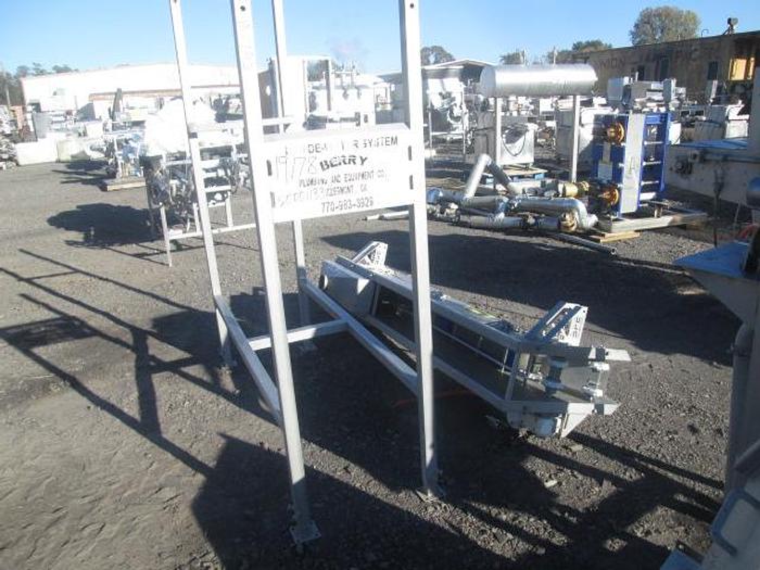 Used Berry Dewatering Conveyor; Md#B-DC-2-6FT