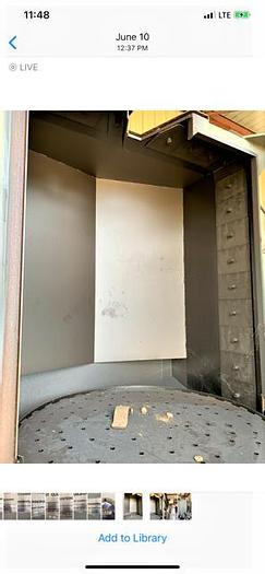 Like new 2006 Pangborn fixed table