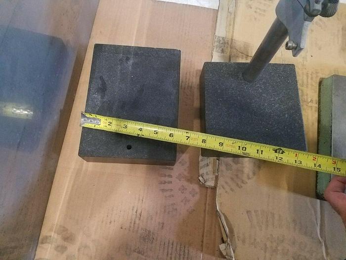 Used THREE Granite Gage Gauge Stands with Columns ONE PRICE!!