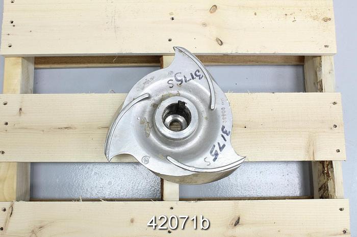 Used Goulds 3175 6x8x12/6x12x12 3-Vane 11" Diameter Steel Impeller #42071