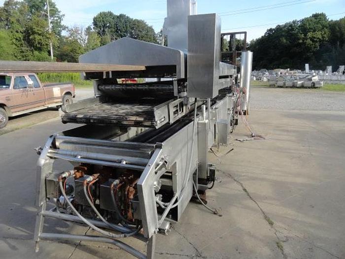 Used Heat and Control Continuous Fryer. MD# DFF3616