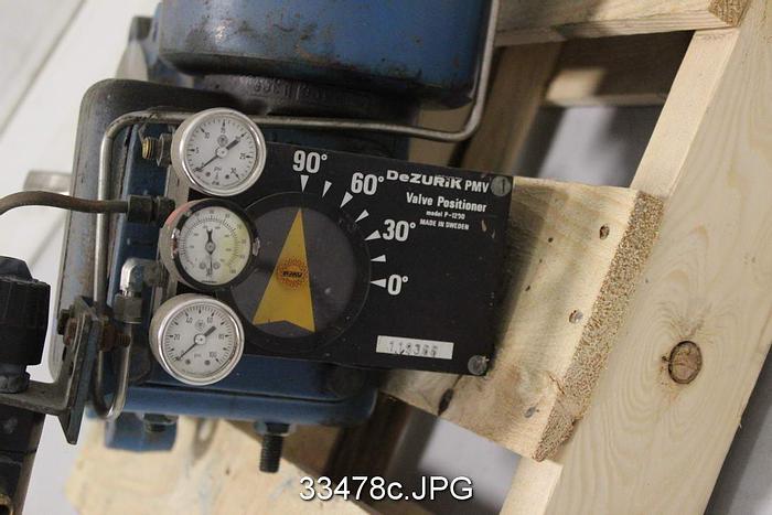 Used Dezurik 8" Air Operated Butterfly Valve Parts #33478