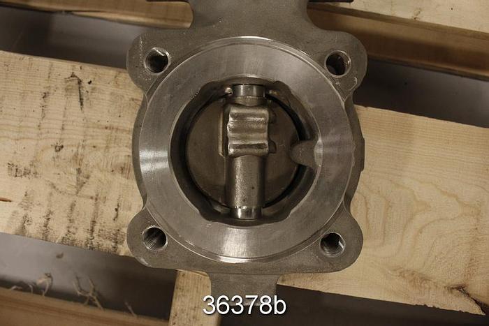 Used Neles Jamesbury 815L-11-3600-MT 3" Hand Operated Butterfly Valve #36378