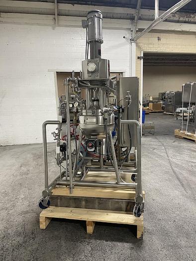 Used 20 LITER LEE TRI-MIX TURBO SHEAR KETTLE - S/S - VACUUM - JACKETED