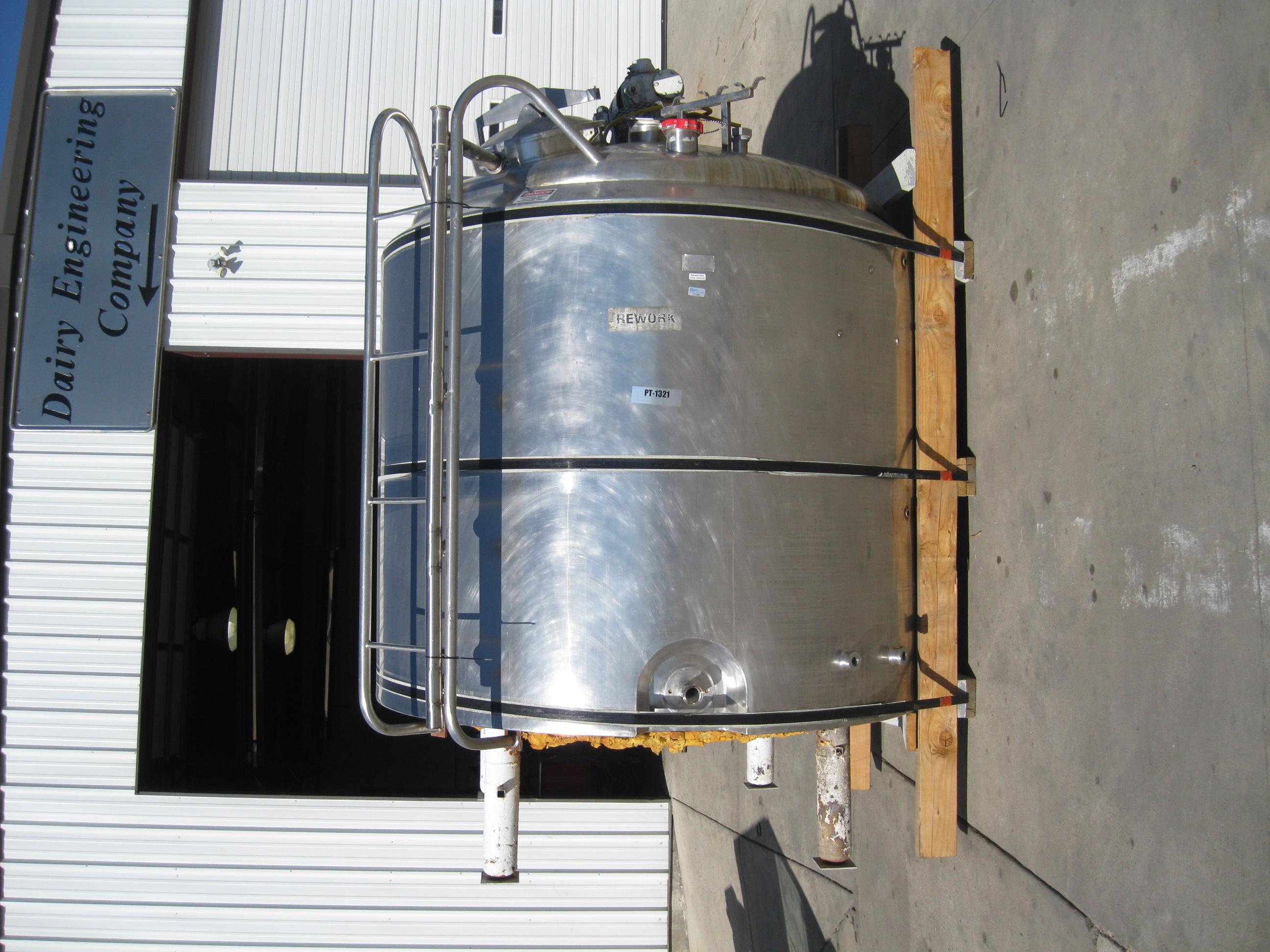 Usado 1000 GALLON PROCESSOR TANK