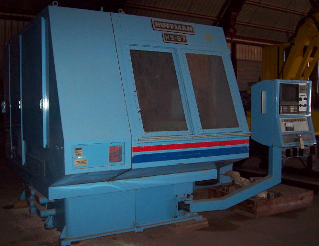 Used Huffman Model HS87R Tool & Cutter Grinder; Allen Bradley 7320 CNC; 7-Axis; 1984
