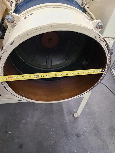 Used Sintobrator High Speed Disc Dry Finishing Machine Polish Deburr Metal Fast Watch Video!