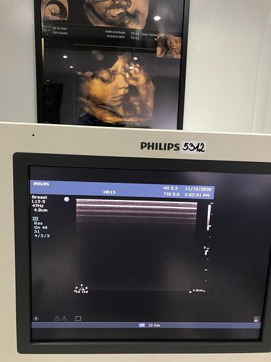 Gebraucht Philips HD15 Ultraschallgerät mit 3 Sonden und Drucker