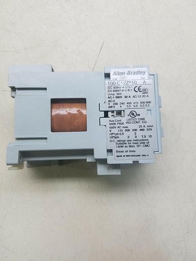 Used ALLEN BRADLEY 100-C12Z*10 SER:A