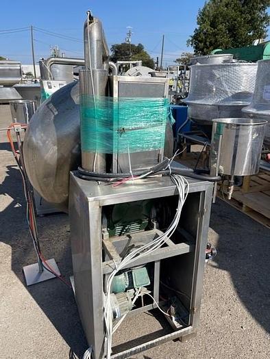 Used Stainless Steel Coating Pan with Dust Collector & Spray Dryer