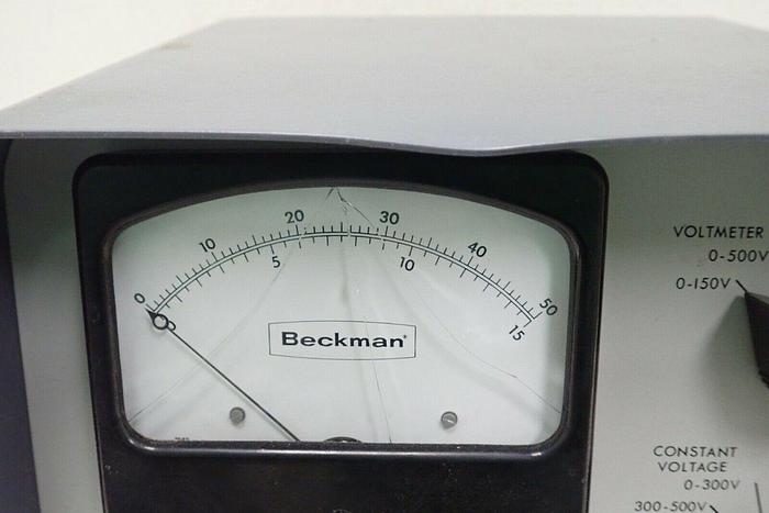 Used Beckman Spinco 320800 Model RD Duostat Regulated D.C. Power Supply