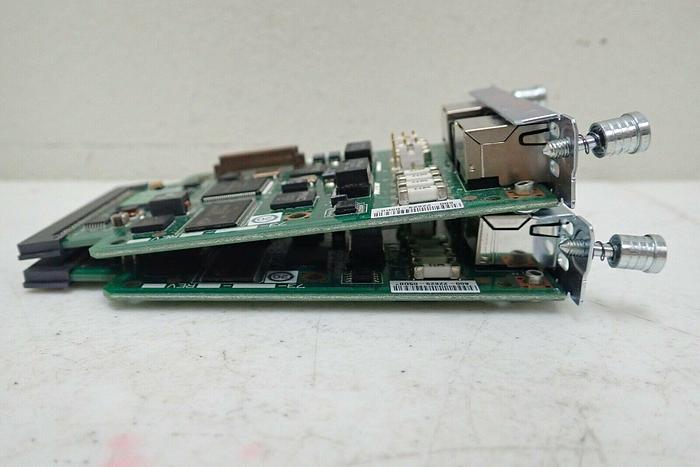 Used Lot of 2 Cisco CTRLR T1/E1 2-Port WAN Interface Cards