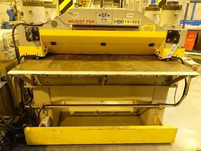 Used HRC Hammerle HRC 30 /1250 roll leveling machine