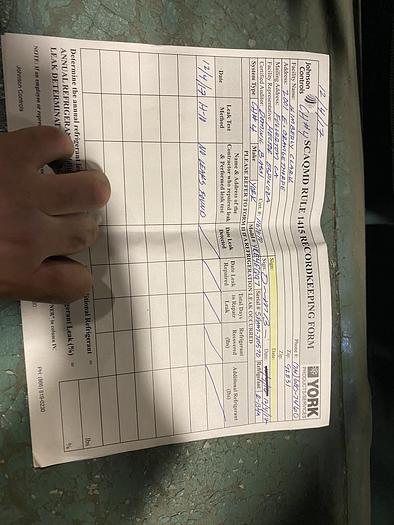 Used YORK MAXE 550 TON CENTRIFUGAL CHILLER MFG. 2013