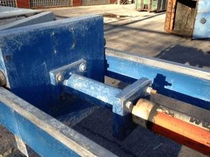 Used 2.25 CU. FT. FILTER PRESS – POLYPRO – C.G.R. – 470 MM MANUAL CLOSURE