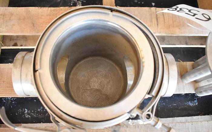 D'occasion USED 3" ERIEZ MAGNETICS JACKETED MAGNET TRAP, STAINLESS STEEL