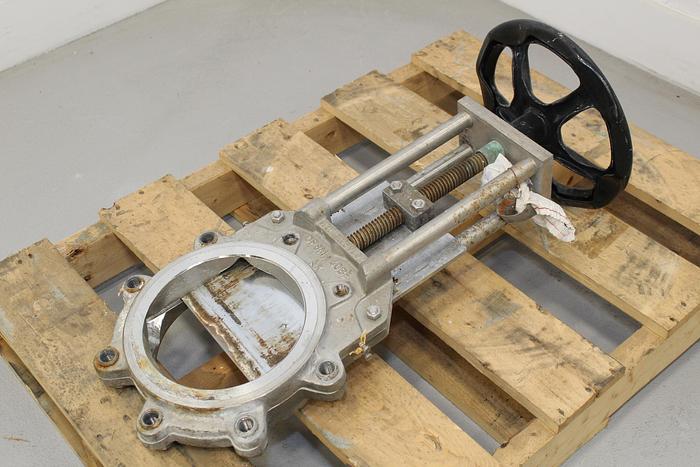 Used Wey Valve 8" Hand Operated Knife Gate Valve #44026
