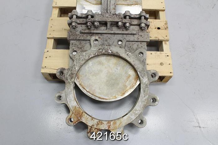 Used Velan L15-0310C-13SL 14" Hand Operated Knife Gate Valve #42165