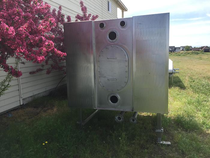 Used Tank, 1,585 Gallon, 316 Stainless Steel, Carnitech, FT/CB,  #C741053