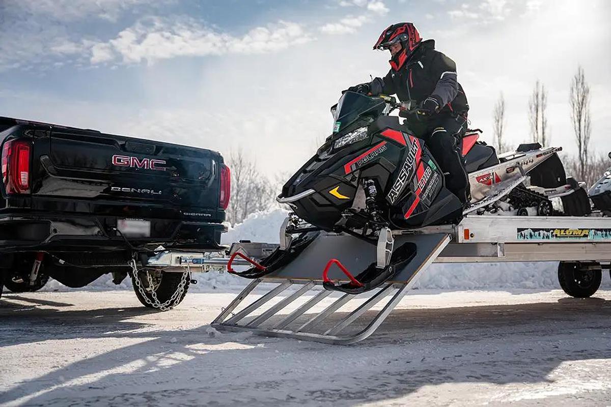 8618-24 Snowmobile Trailers