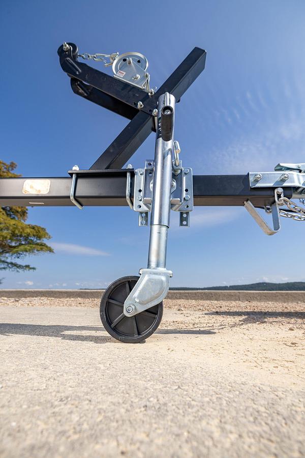 Triple Axle Pontoon