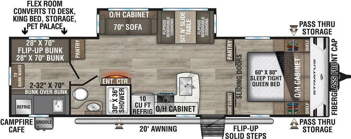 2023 Venture RV Stratus SR291VQB
