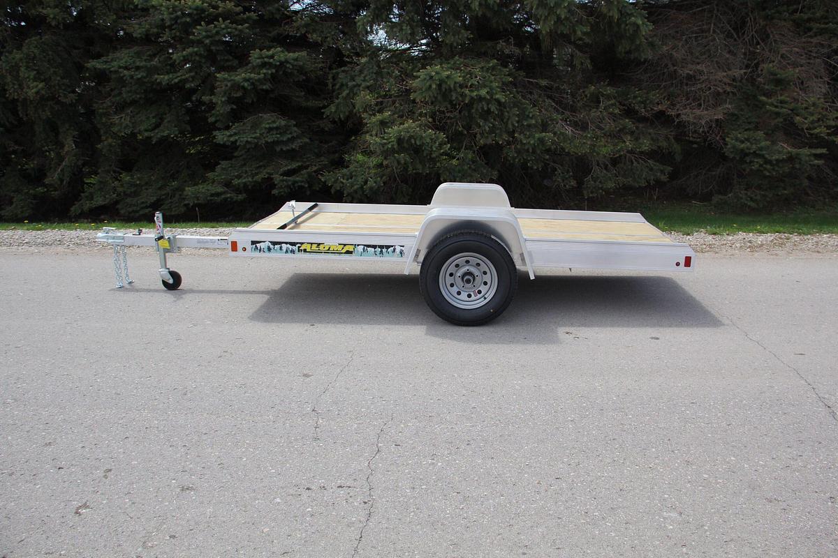 5010-5012 TILT Bed Snowmobile Trailer