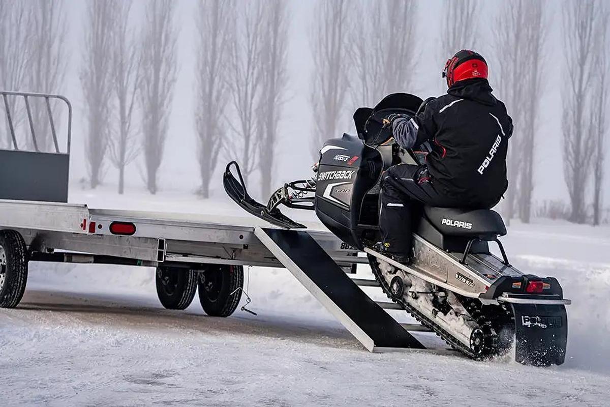 8618-24 Snowmobile Trailers
