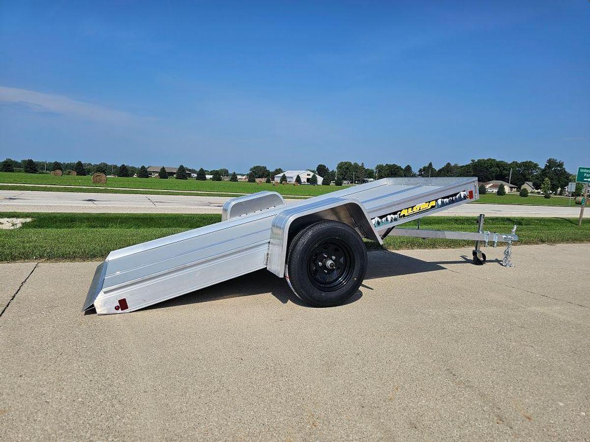 5010-5012 TILT Bed Snowmobile Trailer
