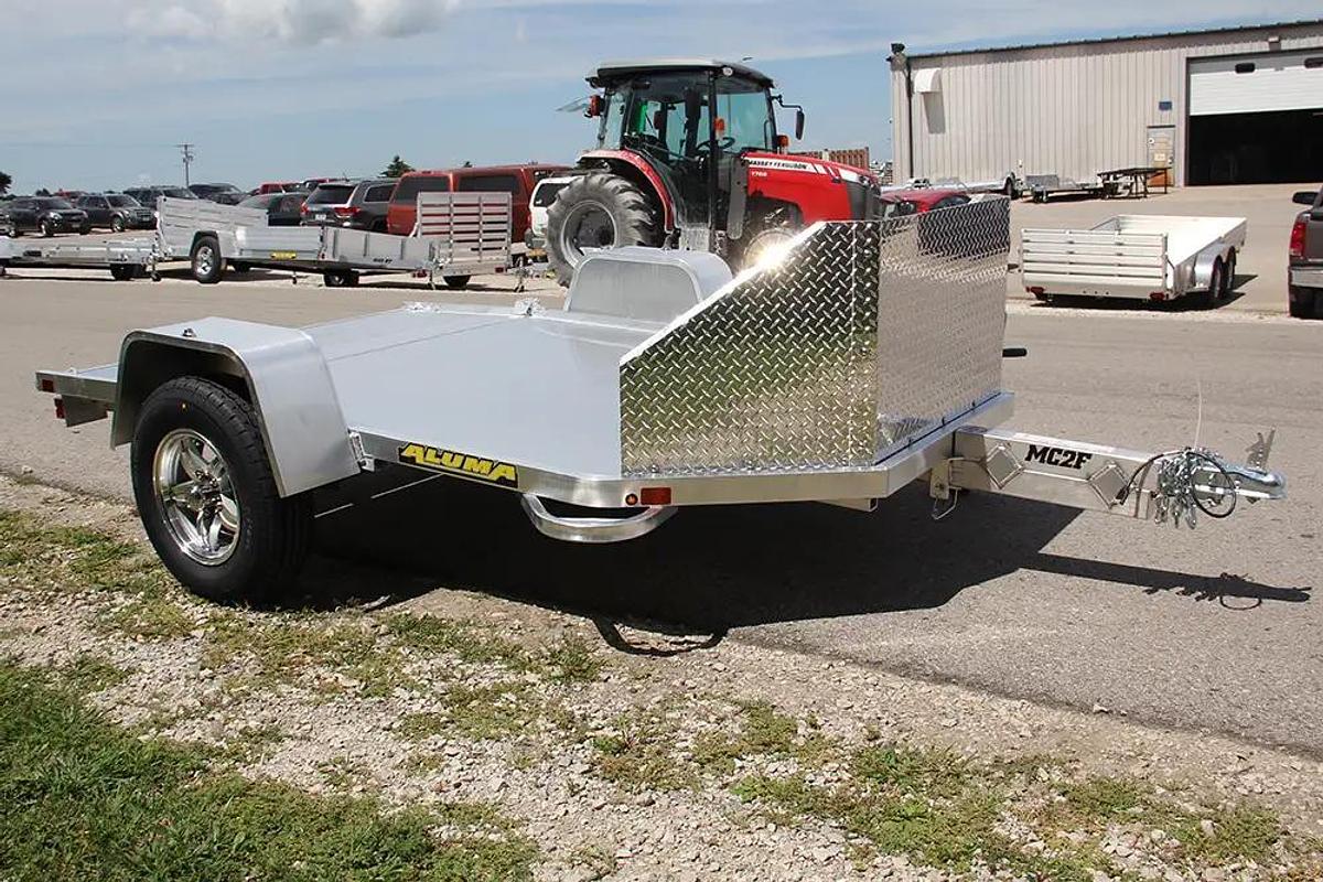 MC2F Folding Motorcycle Trailer