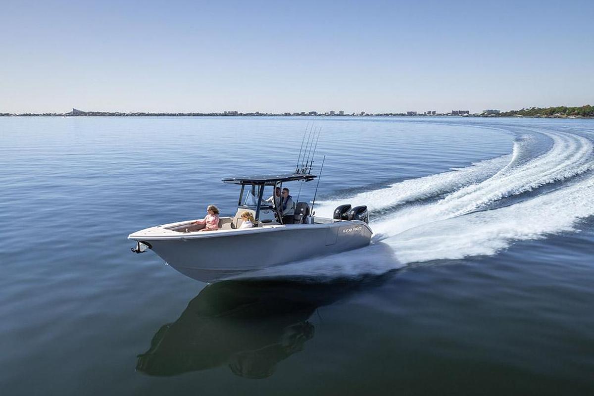 245FLX R Sandbar Boat