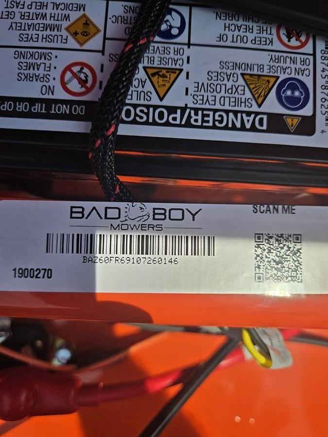 2026 Bad Boy Zt Avenger Kawasaki 60" 726cc
