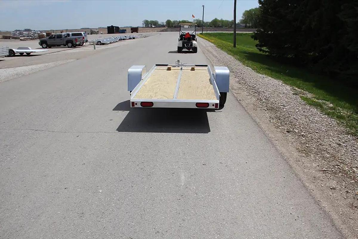 5010-5012 TILT Bed Snowmobile Trailer