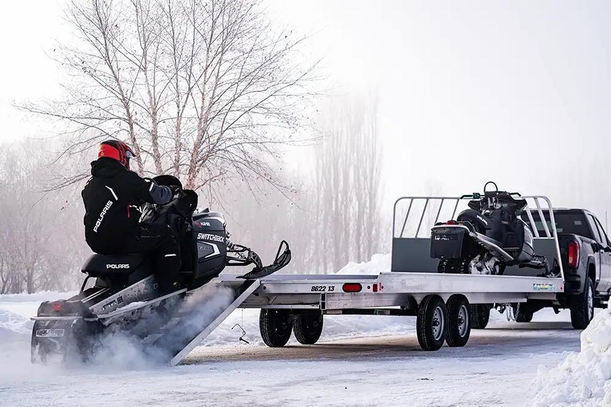 8618-24 Snowmobile Trailers