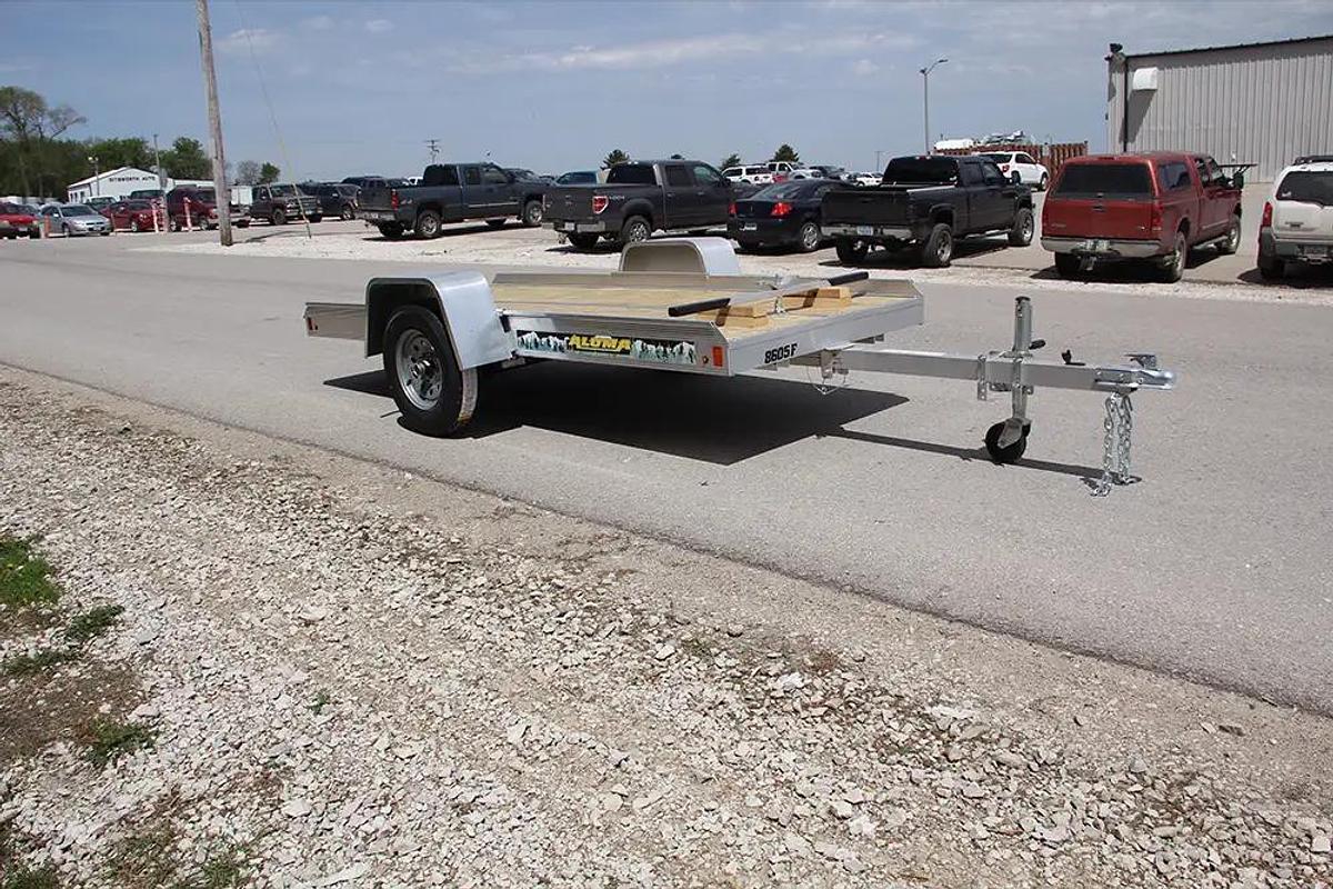 5010-5012 TILT Bed Snowmobile Trailer