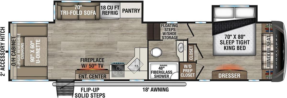 SportTrek Touring Edition Fifth Wheel STTF352VRD