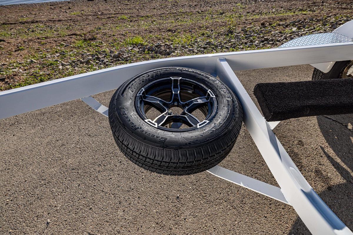 Triple Axle Pontoon