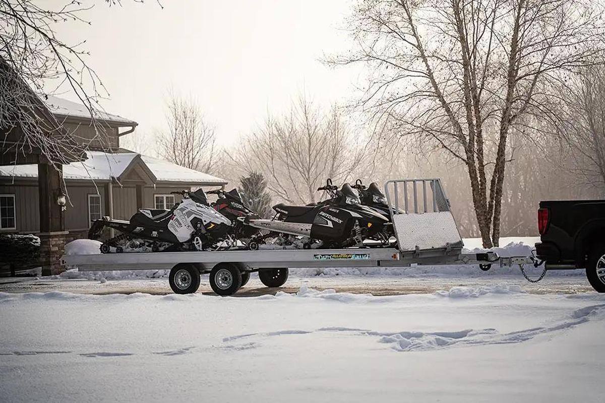 8618-24 Snowmobile Trailers