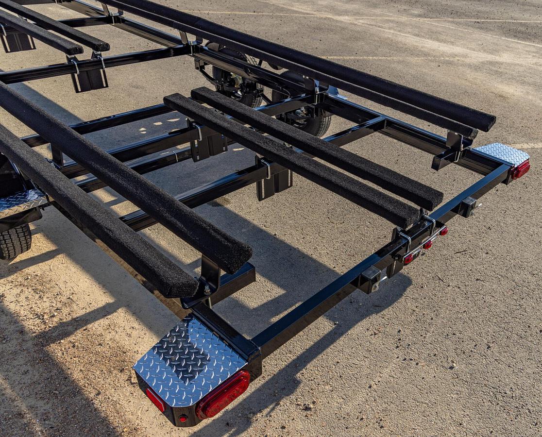 Triple Axle Pontoon